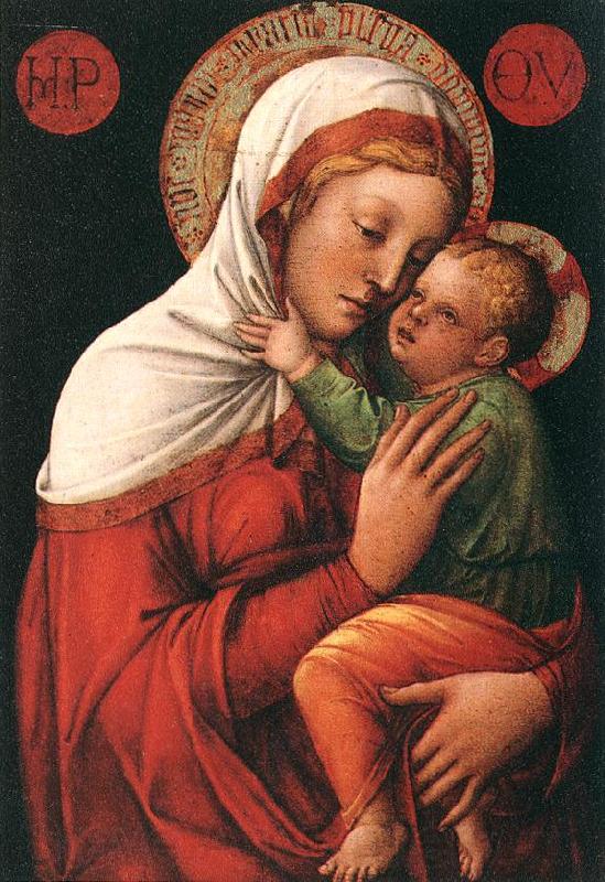 BELLINI, Jacopo Madonna with Child fh Germany oil painting art